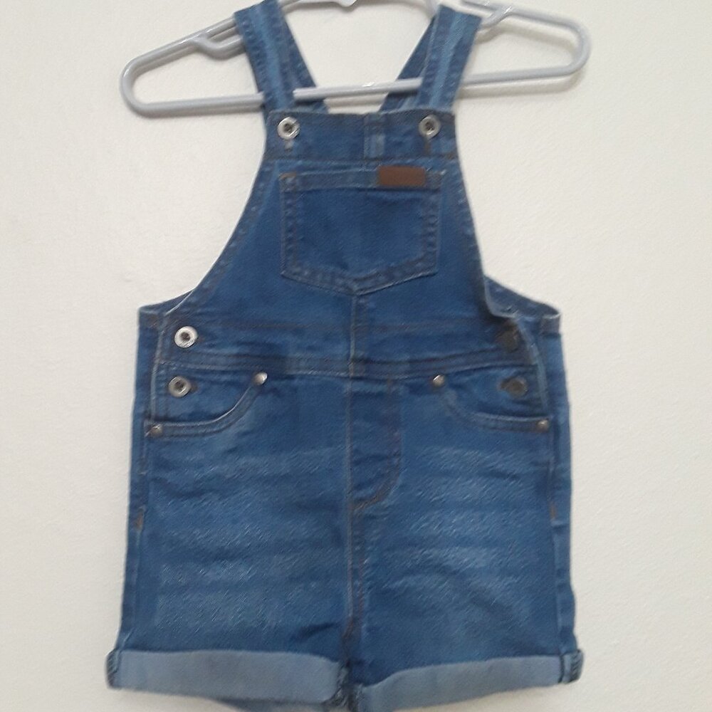 Joe's Jeans Blue Denim Overalls Relaxed Fit